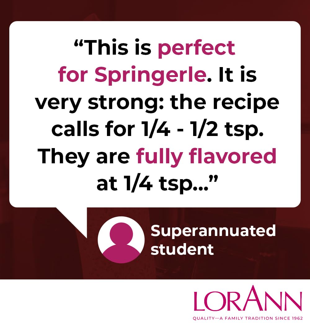 LorAnn Oils Super Strength Flavoring - Used For Candy Making, Flavoring Extracts, Baking, Hard Candy, and Flavor Oils - Bold, Na