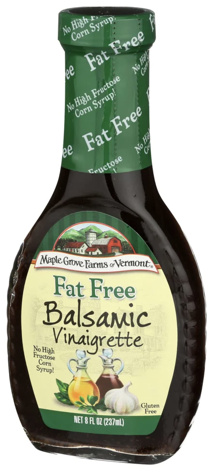 Maple Grove Dressing Balsamic Vinaigrette Fat Free 8.0 Oz(Pack Of 2)