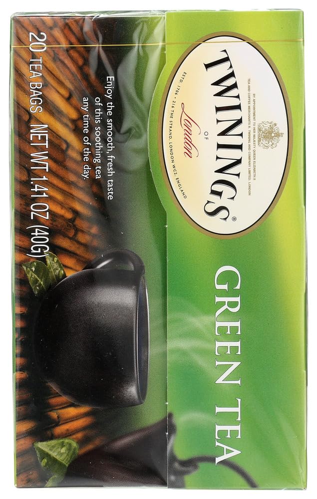 Twinings Green Tea, 20 Count (Pack of 6), Model 05405