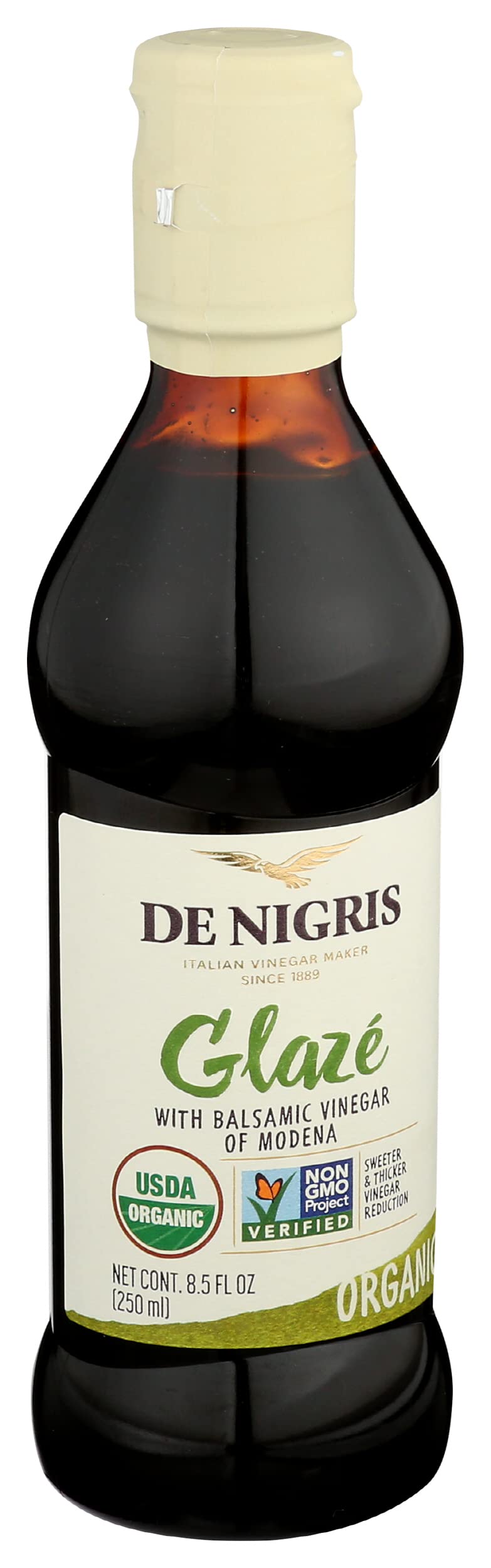 De Nigris Organic Balsamic Glaze, 8.5 Oz