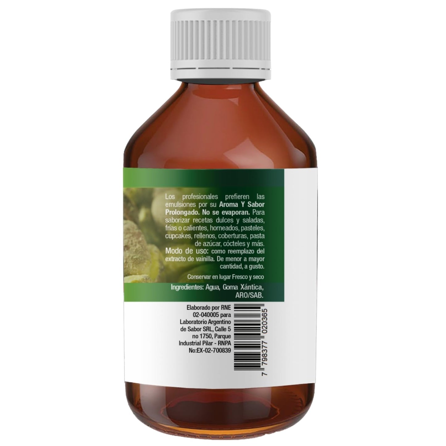 GUSTEAU’S Bakery Emulsion, Pistachio Flavor,    Free, Sugar Free, 4 Fl Oz