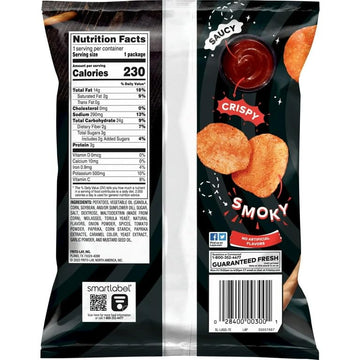 Barbecue Flavored Potato Chips, 1.5 Ounce (Pack Of 8) Bundled By City Wide Gourmet