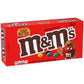 M&M'S Peanut Butter Chocolate Candy, Singles Size, 1.63-Ounce 24-Count Box