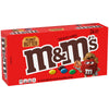 M&M'S Peanut Butter Chocolate Candy, Singles Size, 1.63-Ounce 24-Count Box