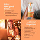 Bubluv Low Sugar Bubble Tea - Passionfruit Oolong Guava With Low-Carb Jelly Pearls - Ready-To-Drink Boba Fruit Tea In A Glass Bo