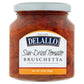 Delallo Sun Dried Tomato Bruschetta, 10Oz Jar, 6-Pack