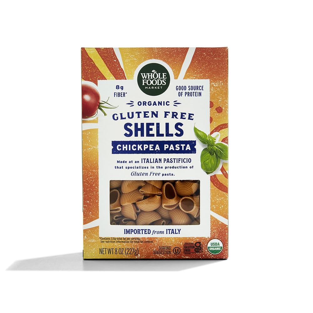 Whole Foods Market Organic Chickpea Shells, 8 OZ, Pack of 1