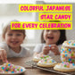 Konpeito  Japanese Star Candy  Assorted Colors & Flavors  Made in Japan  3.5 oz (100g)