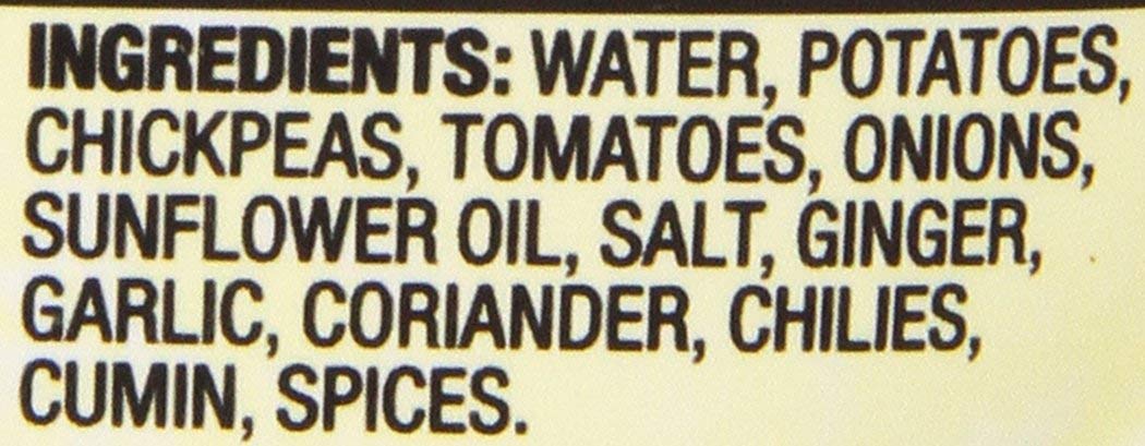Tasty Bite Indian Bombay Potatoes, Microwaveable Ready to Eat Entr  e, 10 Ounce (Pack of 6)