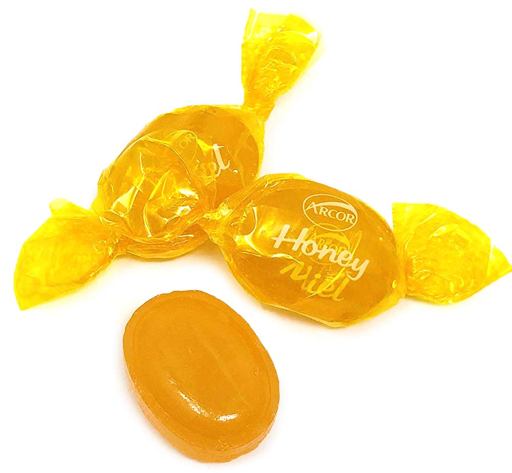 Arcor Honey Filled Hard Candy | Wrapped Bulk Candies | Soft Honey Center | 4 Pounds