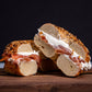 Just Bagels Plain Bagels - 2 Packs Of 6 Bagels Per Pack - 12 Total Non-Gmo
