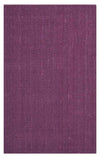 Safavieh Natural Fiber Collection 3 X 5 Purple Nf447B Handmade Chunky Textured Premium Jute 075-Inch Thick Area Rug