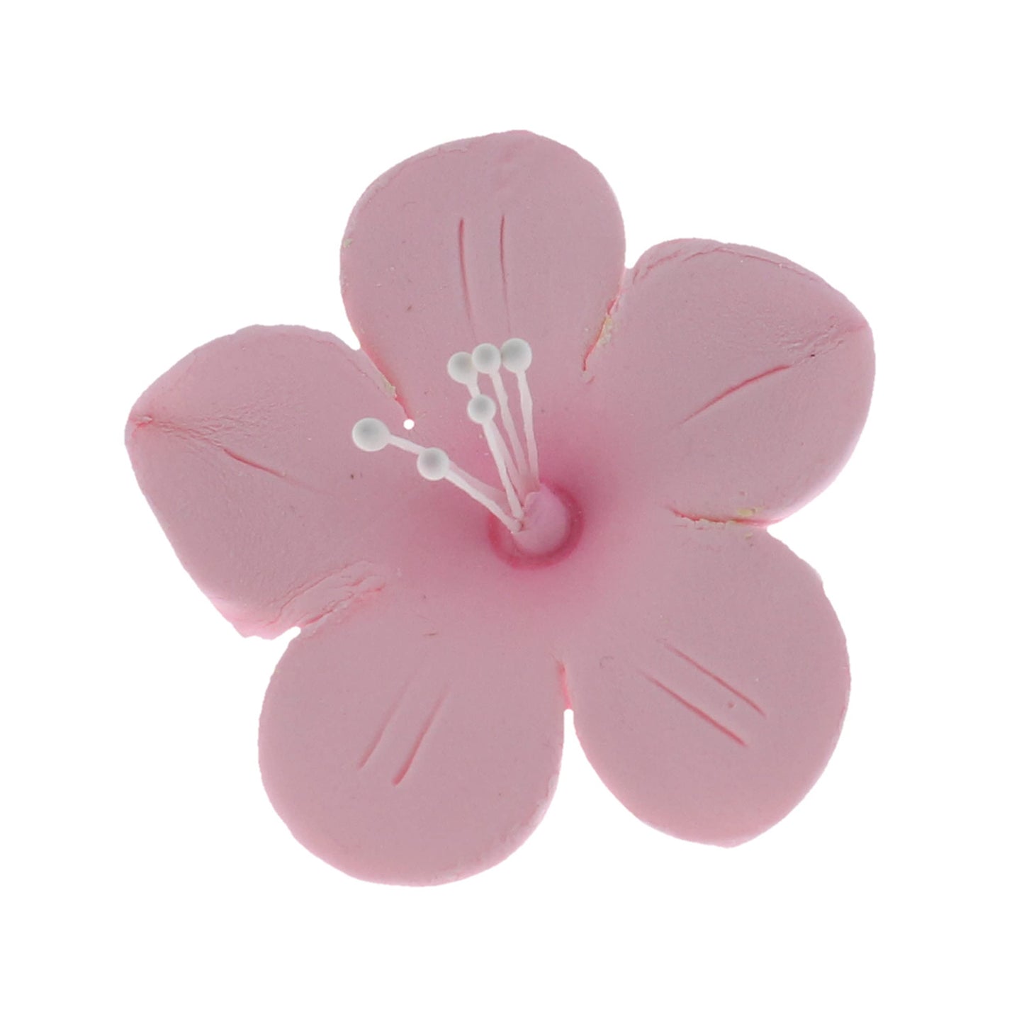 Global Sugar Art Fruit Blossom Sugar Cake Flowers, Pink, 12 Count by Chef Alan Tetreault