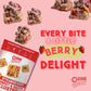 Chunk Nibbles Snack Clusters | Strawberry Flavor Bite-Size Clusters | 4.25oz (Pack of 3)