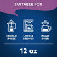 Lavazza Italian Roast Ground Coffee, Dark Roast, Strong & Bold, 100% Arabica, 12oz Bag - Perfect for Coffee Lovers