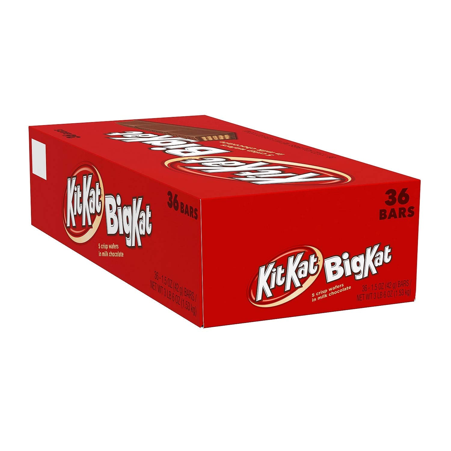 KIT KAT Chocolate Candy Bar, Big Kat, 1.5 Ounce (Pack of 36)
