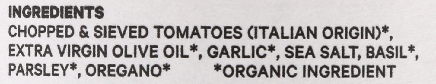 SEGGIANO Organic Garlic Marinara Pasta Sauce, 24 OZ