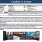 Promax Protein Bar, Cookies n Cream, 20g High Protein, Gluten Free, 12 Count