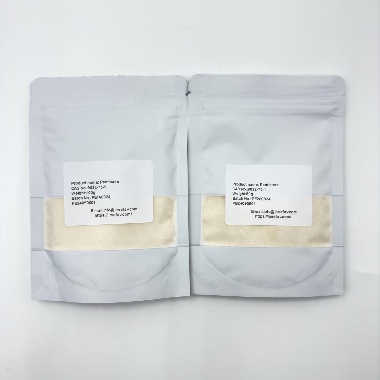 Limefav Pectinase, Pectic Enzyme, Fermentation 100,000 Vitality, Food Grade, Pectic Enzyme Breaks Down Pectin Used To Clarify Fruit And Vegetable Juices And Grape Wine Cas No.:9032-75-1(50G/1.76Oz)