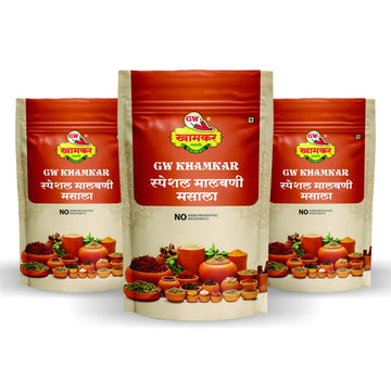 Gw Khamkar Special Malvani Vegetable Masala, Spices, Taste Of 90 Years' Experience, 28 Handpicked Ingredients Powder, Coastal Ag