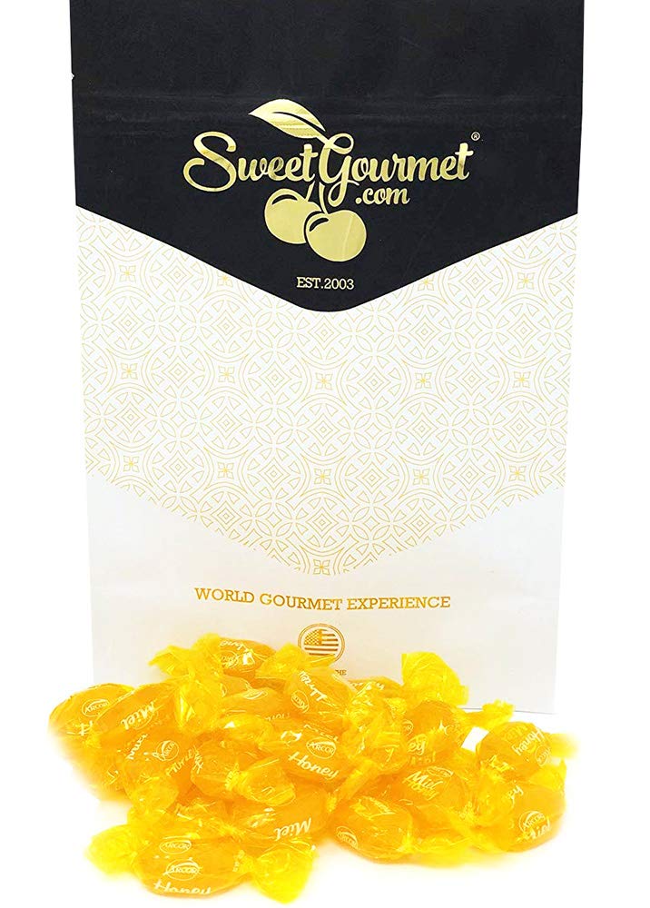 SweetGourmet Arcor Honey Filled Hard Candy, 1lb
