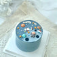 Gallarato Mini Size Blue Space Cake Decoration First Trip Around The Sun Cake Topper Two The Moon Cake Decoration Rocket Cake De