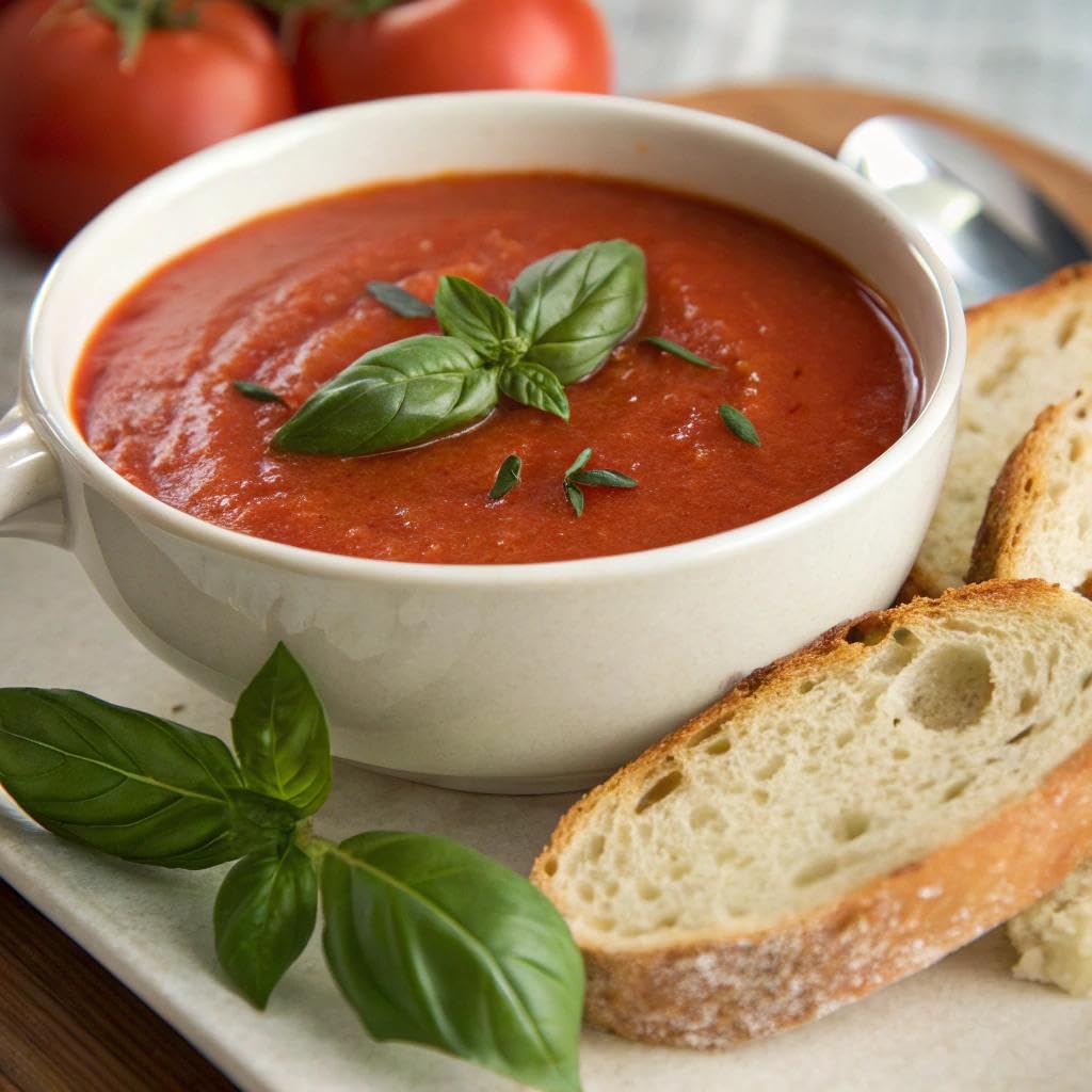 Progresso Reduced Sodium, Creamy Tomato with Basil Soup, Gluten Free, 19 oz