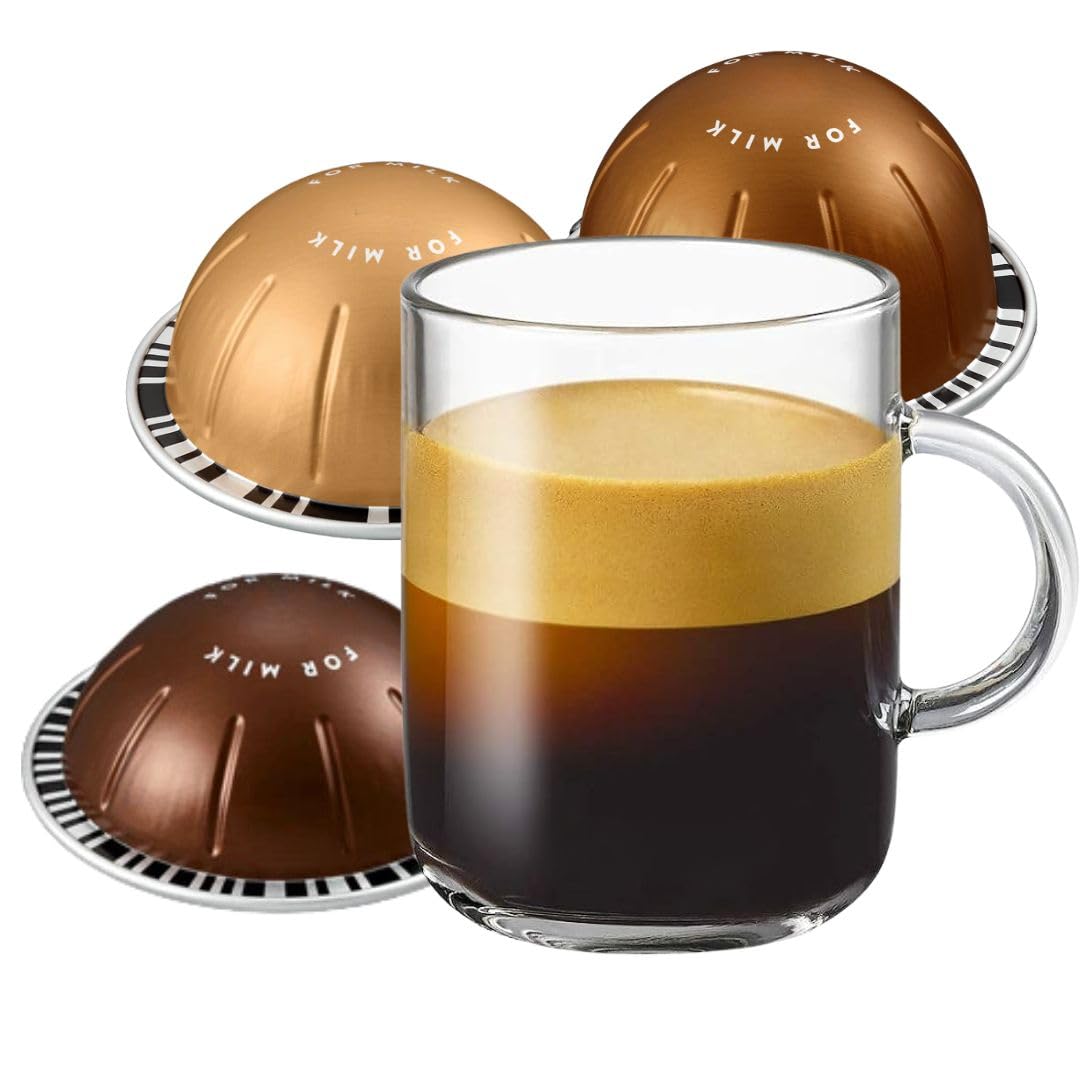 Barista Creation Latte Lover Pack Coffee For Milk, Bianco Forte, Doppio, Piccolo Capsules (30 Pods) (30 Pods, Bianco Forte+Doppio+Piccolo)