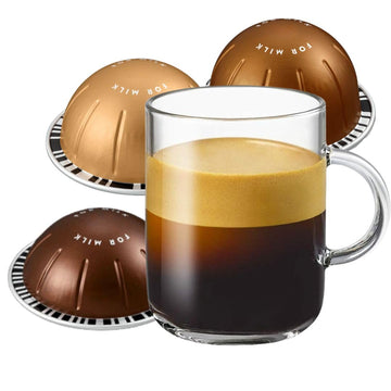 Barista Creation Latte Lover Pack Coffee For Milk, Bianco Forte, Doppio, Piccolo Capsules (30 Pods) (30 Pods, Bianco Forte+Doppio+Piccolo)