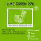Deiman Artificial Food Color Lime Green 270 (3.5 Oz)