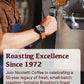 Nicoletti Coffee Espresso (100% Arabica M22 Roast) 2Lb Organic Whole Beans
