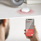 X-Sense Wi-Fi Water Leak Detector, Smart Water Sensor Alarm, Water Detector Alarm With 1700 Ft Transmission Range For Kitchens,