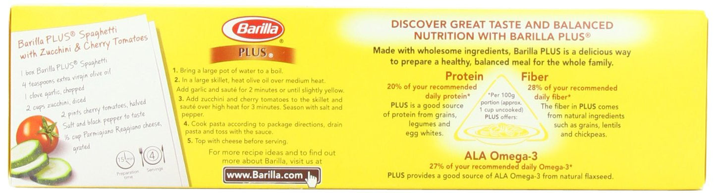 Barilla Plus Pasta, 14.5 Ounce