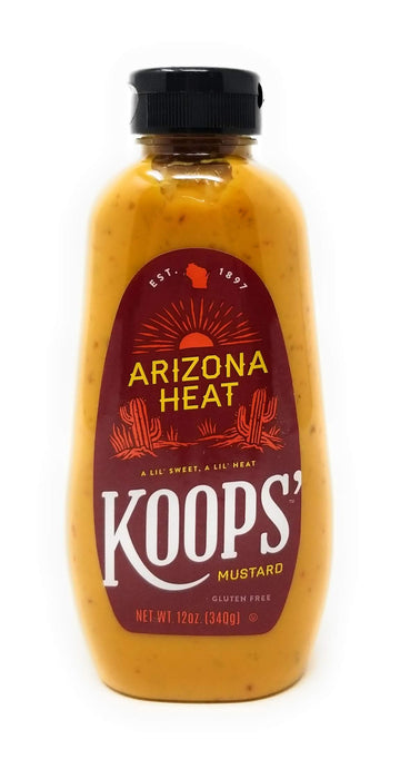 Koops' Arizona Heat Mustard, 12 Ounce (Pack Of 3)