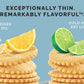 Deweys Bakery Meyer Lemon & Key Lime Thin Cookies Variety Pack, 9oz (Pack of 2), Low Calorie, No Artificial Flavors