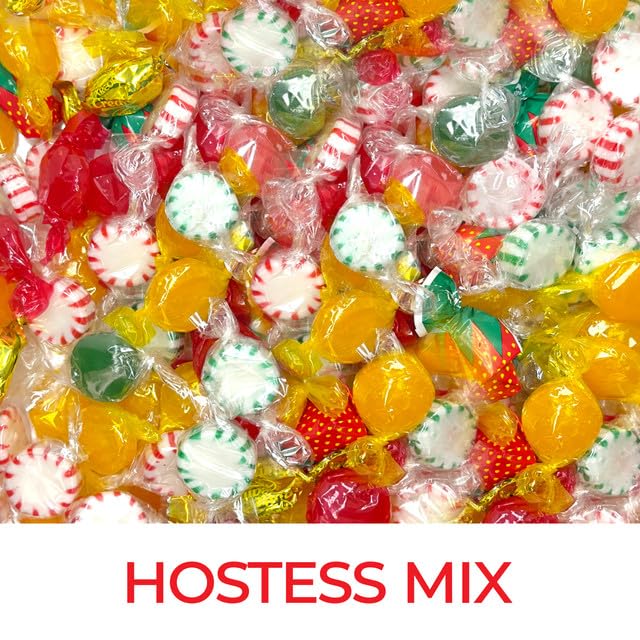 CANDY BREAK Assorted Hard Candy Variety Mix - 2 lbs Bulk Bag, Individually Wrapped Halloween  , 160 Count