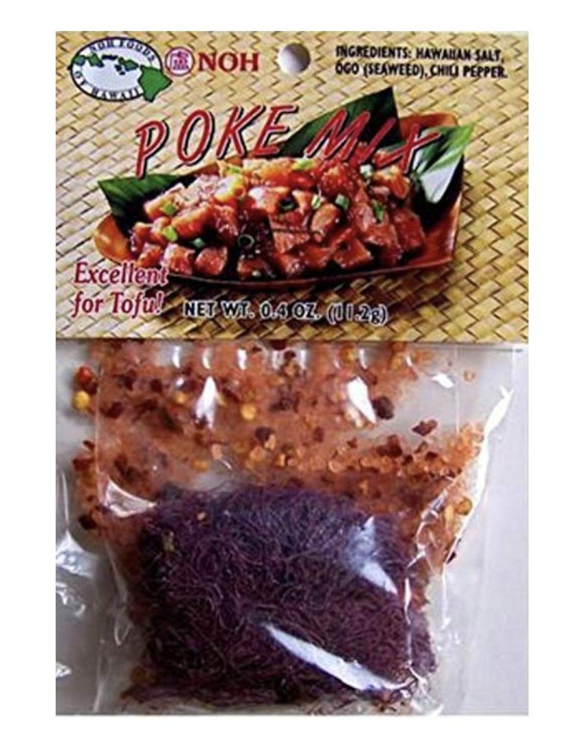 NOH Hawaiian Poke Mix, 0.4 Ounce Packet, (Pack of 3)