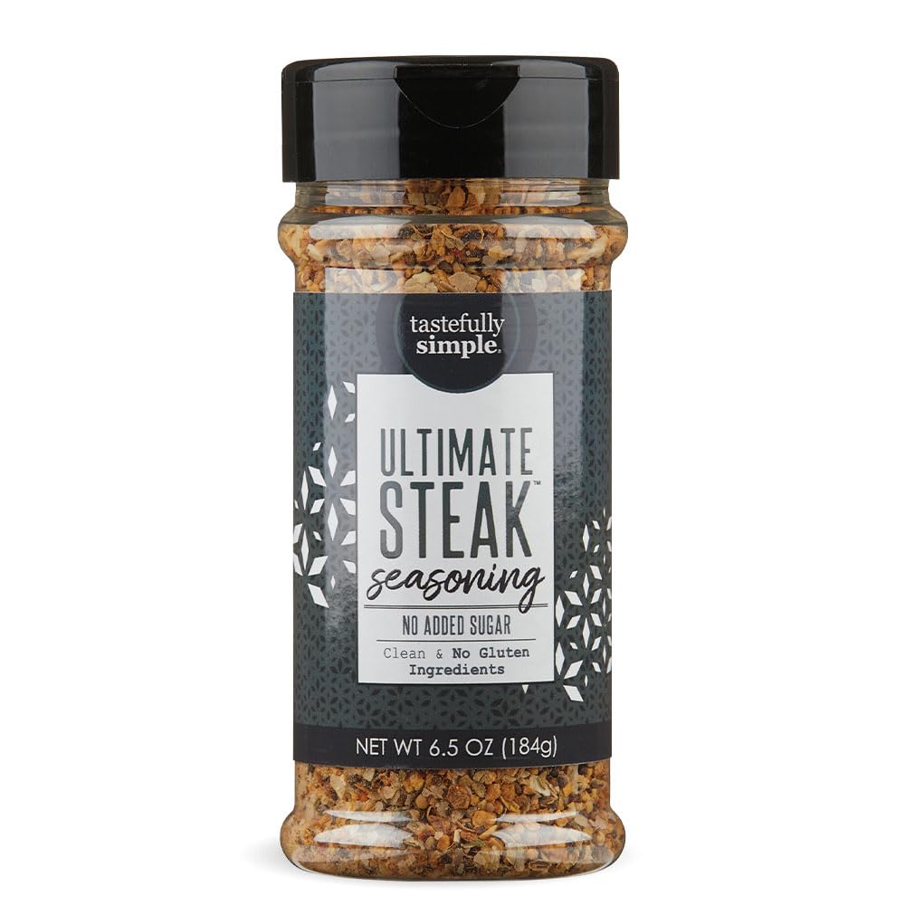 Tastefully Simple Ultimate Steak Seasoning, 6.5 Ounce, Pack of 1