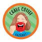 Crave Beverages Flavored Pods for 2 K-Cup Brewers, Hazelnut, 40 Count