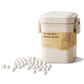 ROCKSHEAT K Ceramic Pie Weights, Baking Beads Pie Crust Weights, Natural baking beans with Wheat Straw Container (2.2Lb | 1000g)