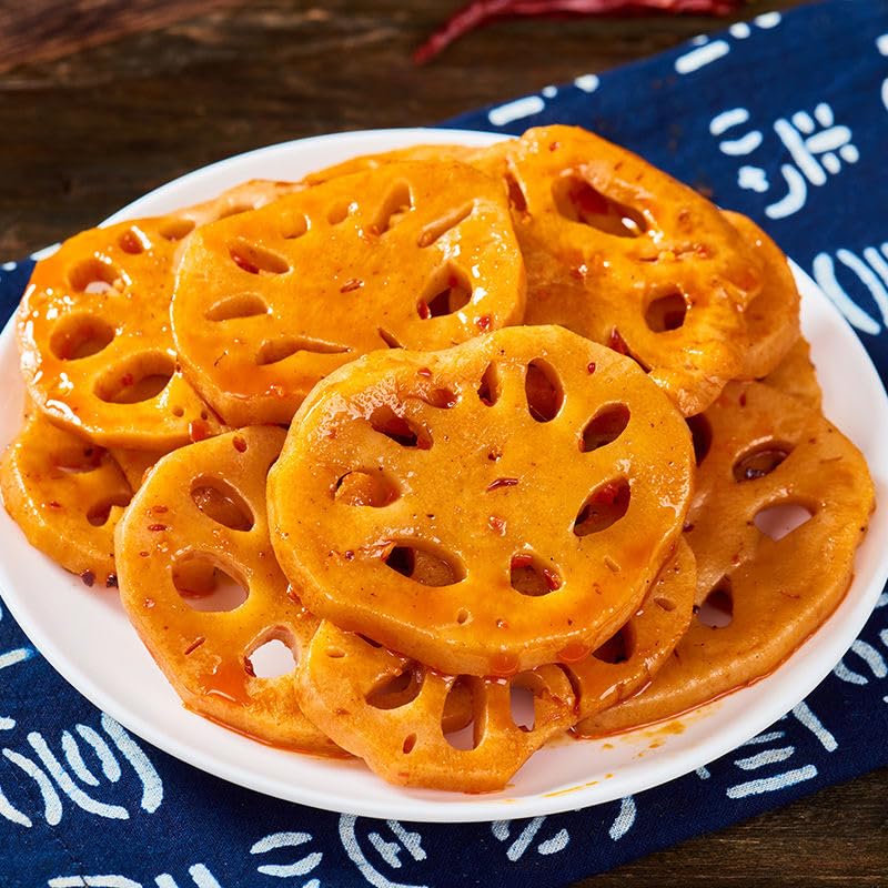 Spicy Lotus Root Slices 400G(100G*4Bag)/14.1Oz. Lotus Root