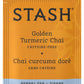 Stash Tea Turmeric Chai Herbal Tea - Naturally Caffeine Free, Non-Gmo Project Verified Enhanced Tea With No Artificial Ingredients, 18 Count (Pack Of 6) - 108 Bags Total