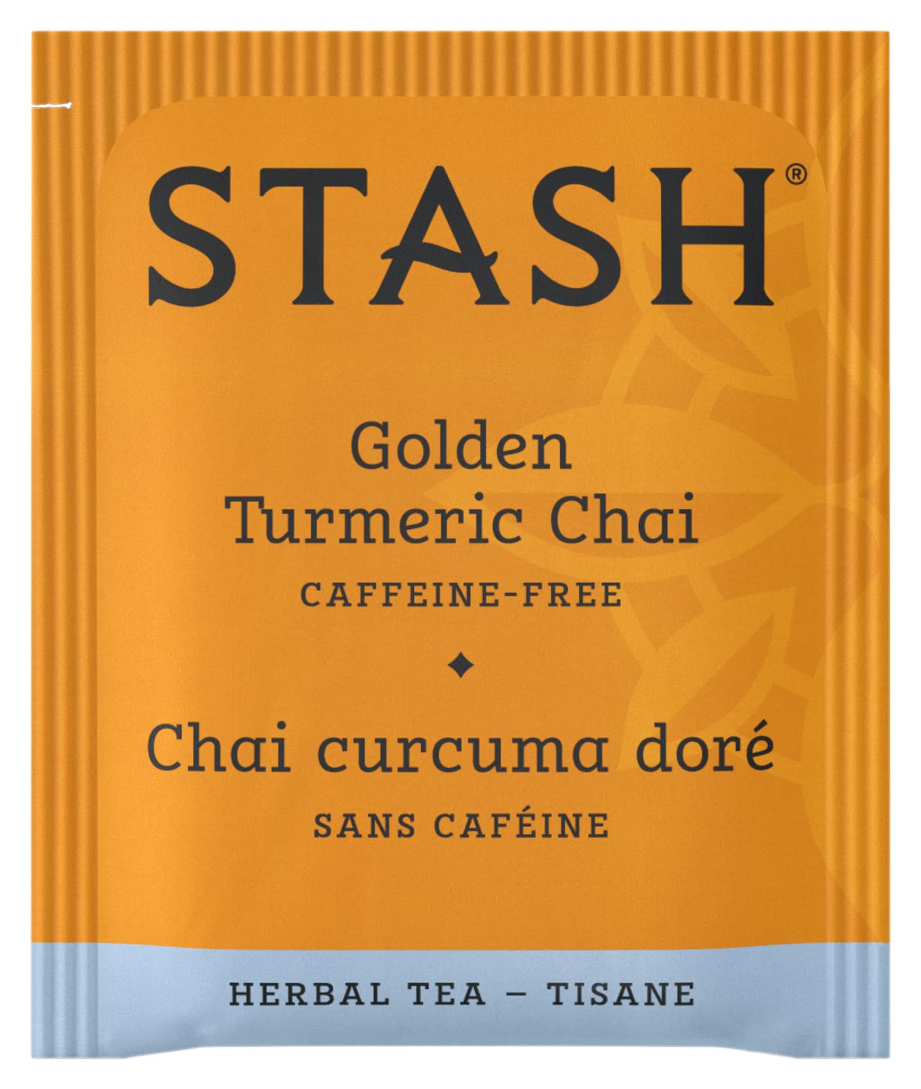 Stash Tea Turmeric Chai Herbal Tea - Naturally Caffeine Free, Non-Gmo Project Verified Enhanced Tea With No Artificial Ingredients, 18 Count (Pack Of 6) - 108 Bags Total