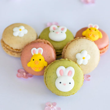 12 Easter Icing Shapes - Bunnies & Chicks - Edible Easter Sprinkles - By Simply Sucr   (24 Easter Shapes)