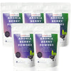 powbab Aronia Berry Powder from 100% USA Grown Organic Aronia Chokeberry. No Added Sugar. Not Freeze Dried. Made in the USA Blac