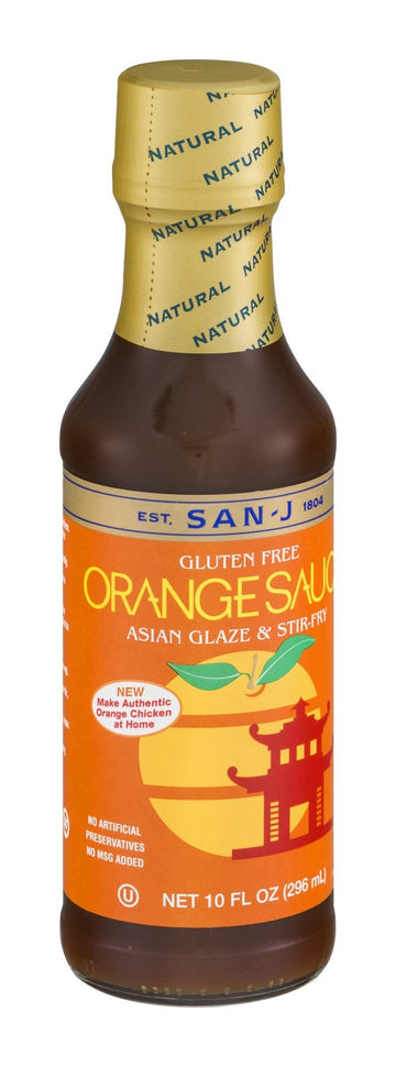 San - J Cooking Sauce - Orange - Case Of 6 - 10 Fl Oz.