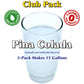 Gramzero Pina Colada Zero Calorie Sugar Free Drink Mix, Great For Nutrition Club Loaded Teas, Stevia Sweetened