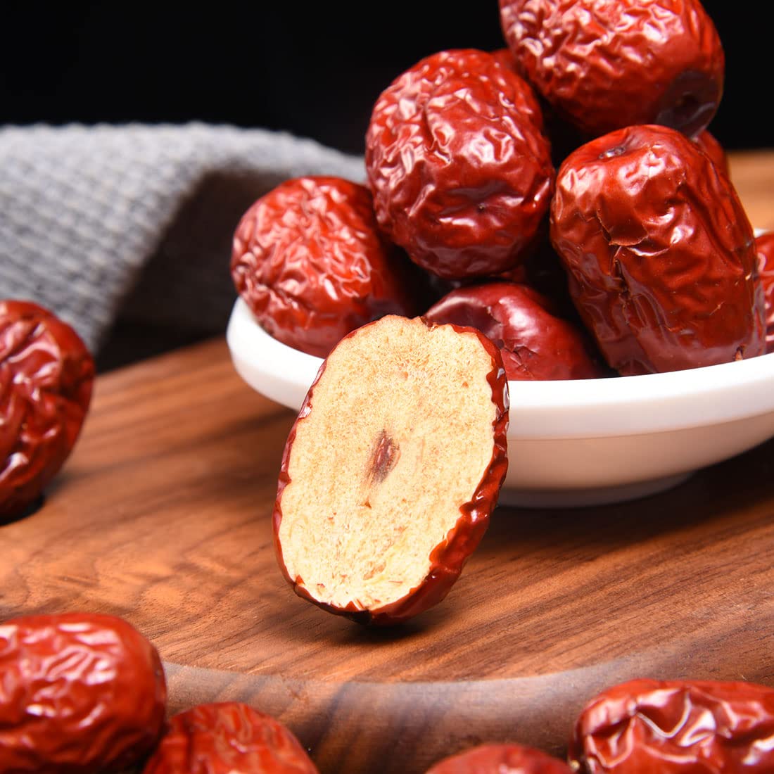 Premium Jujube Red Dates 3Lb/1359G,Selected Dried Fruit,Big & Delicious,100% Natural ??