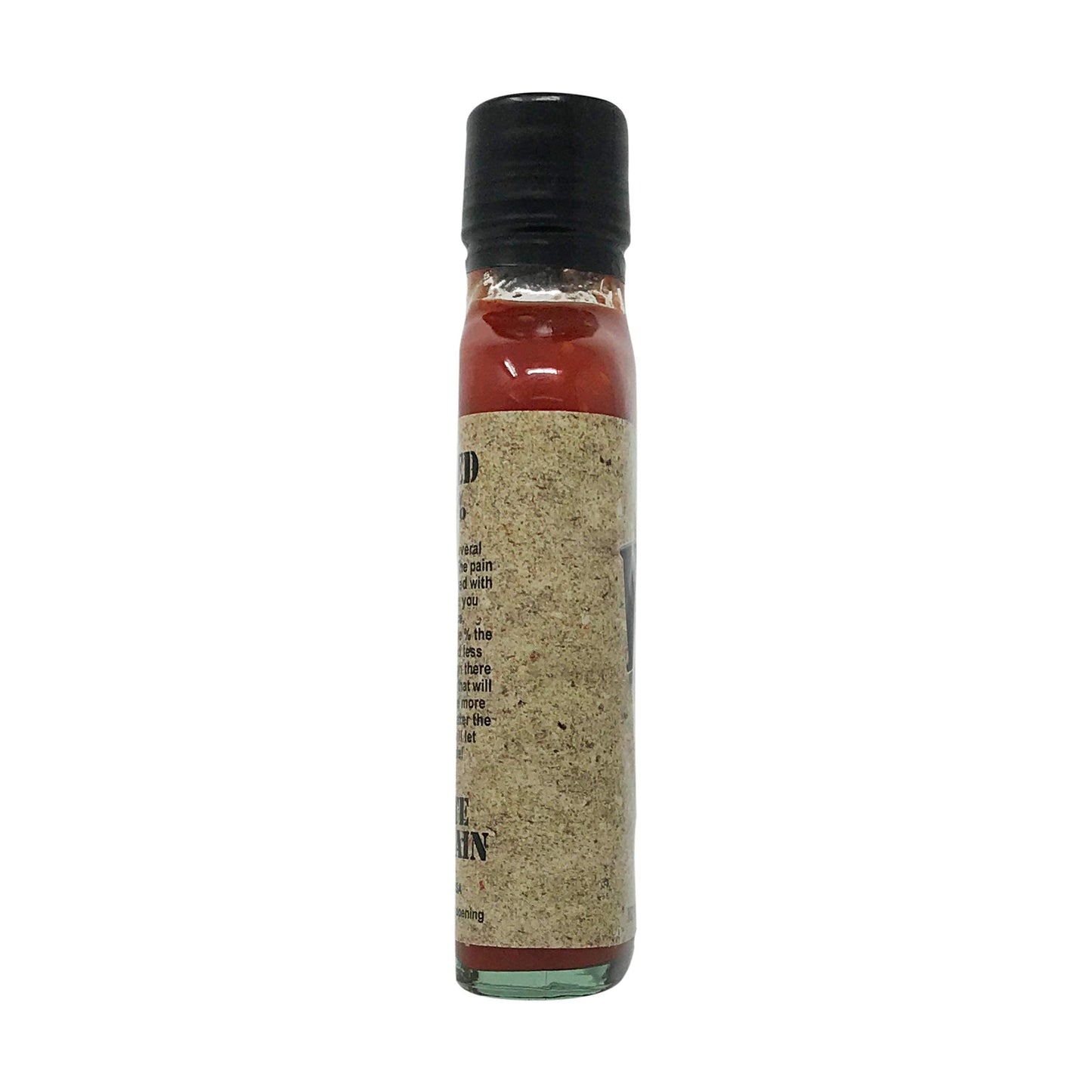 Pain 100% - Organic Hot Sauce - 7.5Oz Bottle - 250,000-1,000,000 Scovilles - Made In Kansas, Usa. Made With Habanero Peppers - 1