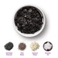 Gr8Nola Black Coco (Charcoal) Chia - Healthy, Low Sugar, Vegan Granola Cereal - Made With Superfoods Chia Seeds And Activated Ch